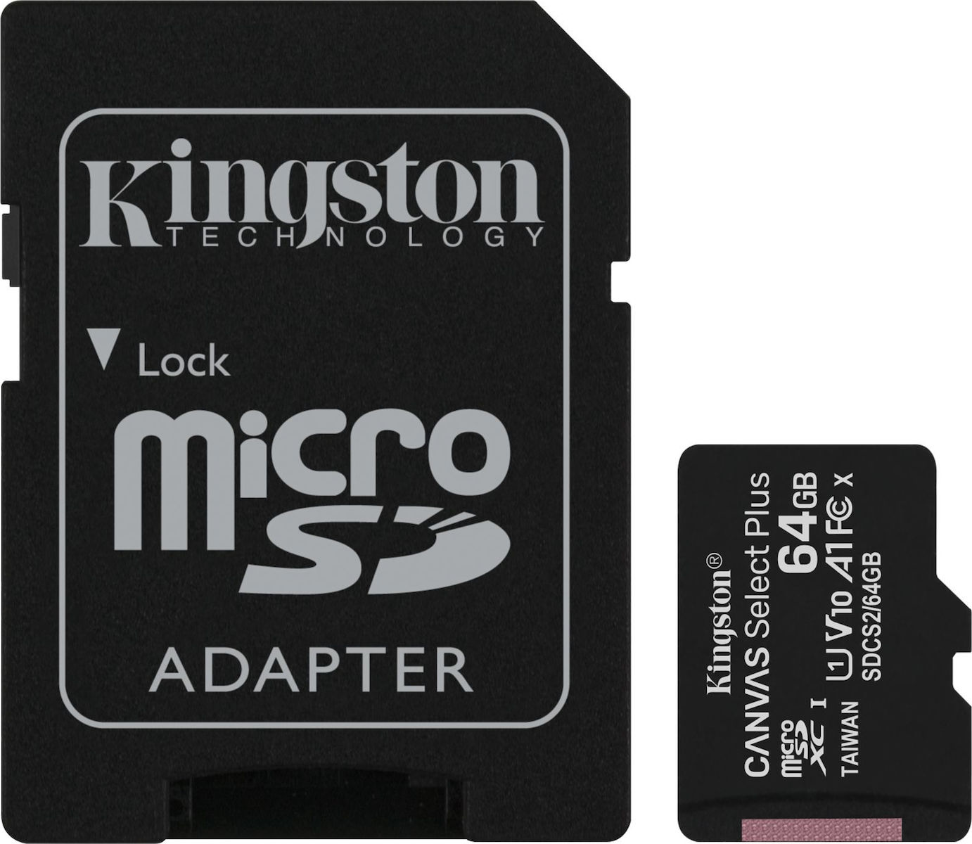 Kingston Canvas Select Plus microSDXC 64GB Class 10