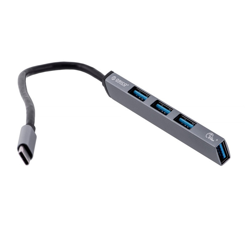 Orico USB 3.0 Hub 4 Θυρών με σύνδεση USB-C Γκρι