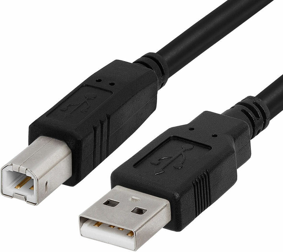 Goobay Καλώδιο Εκτυπωτή USB 2.0 σε USB Type B 3m Μαύρο