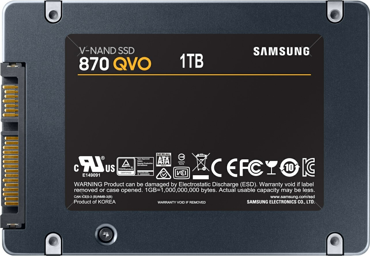 Samsung 870 QVO SSD 1TB 2.5'' SATA III